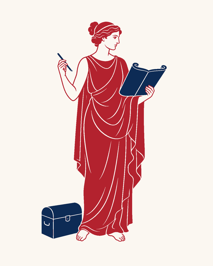 Clio — classical figure representing recorded knowledge
